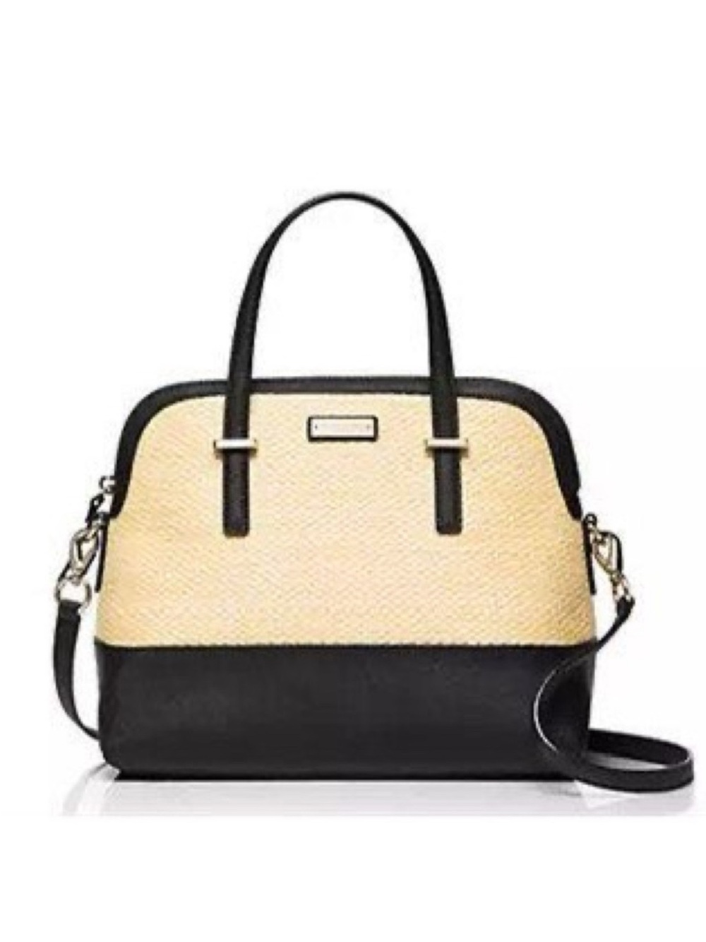 Kate Spade New York Cedar Street Straw Maise Satchel Bag